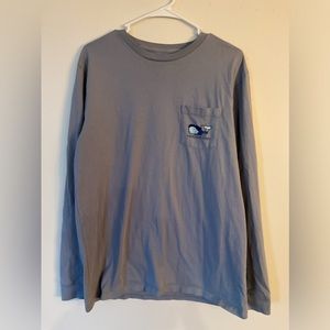 Vineyard Vines Vampire Whale Halloween Long Sleeve Shirt